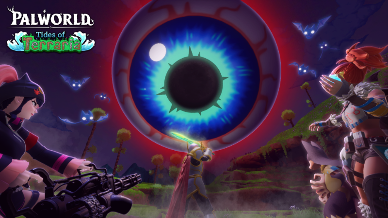Palworld v0.6: “Tides of Terraria” coming this summer! Worlds will collide!